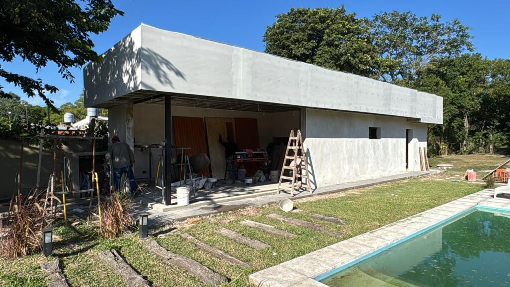 quincho contemporáneo en Formosa desarrollado por MV Arquitectos